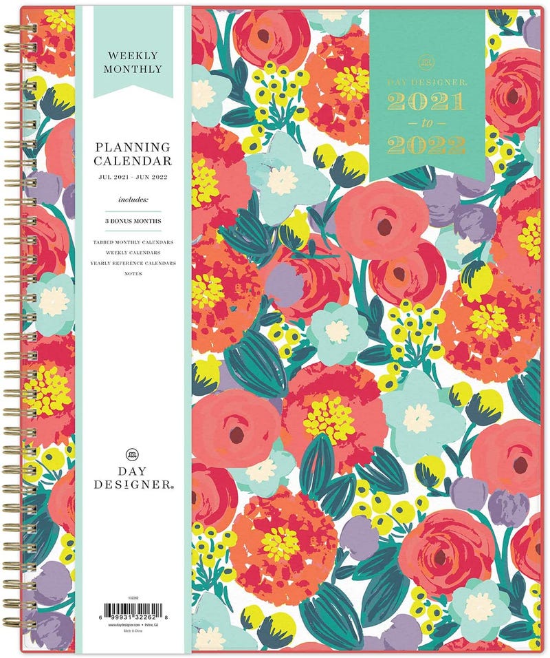 2021-2022 Academic Year Weekly and Monthly Planner