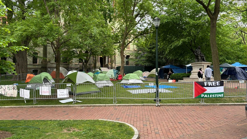 Palestinian solidarity encampment at University of Pennsylvania