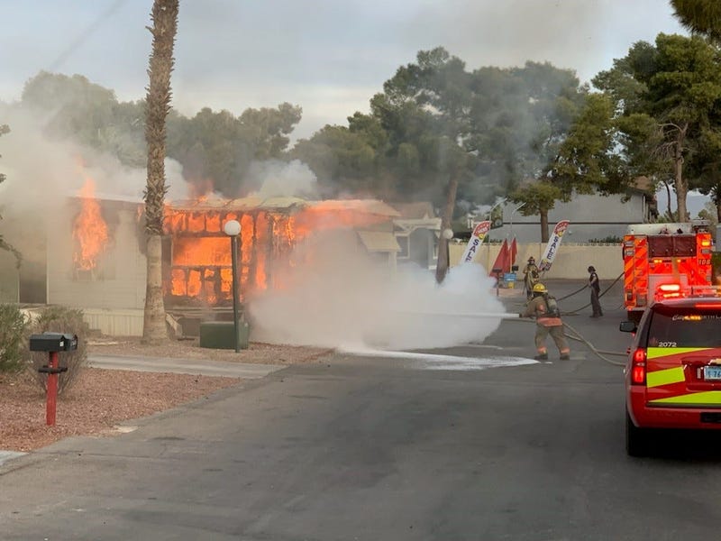 scene of a mobile home fire near Lamb and Washington on 11-23-29