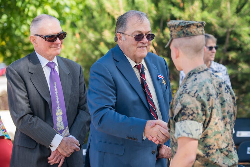 U.S. Marine Corps Veteran receives the Silver Star