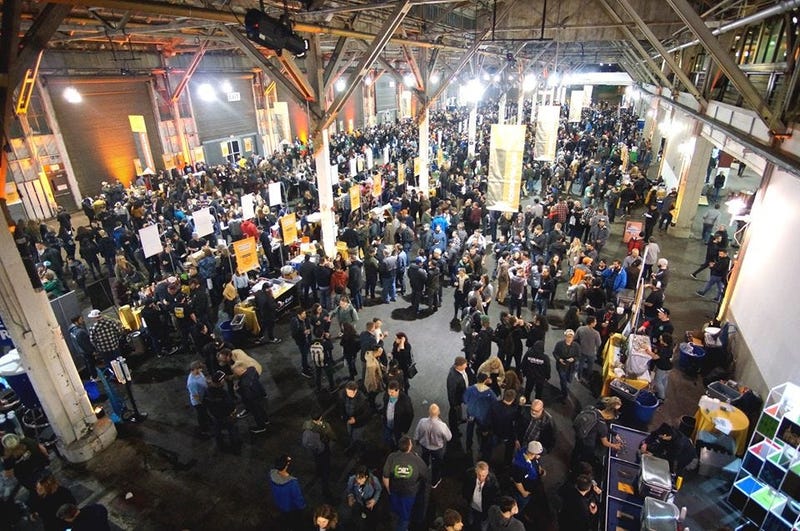 A photo posted to SF Beer Week's Facebook page on Feb. 7, 2020.