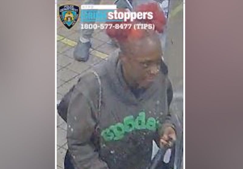 The suspect fled on a Bronx-bound 3 train, police said