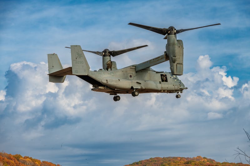 US military orders new safety guidelines for key Osprey part after near-crash
