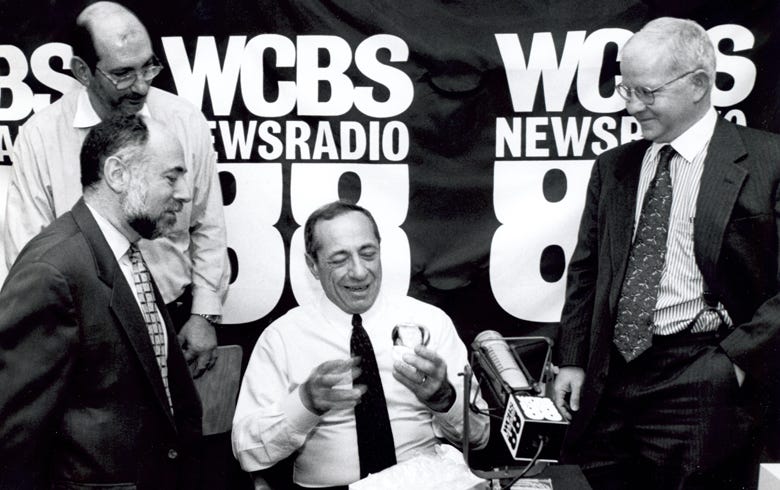Rich Lamb with Mario Cuomo