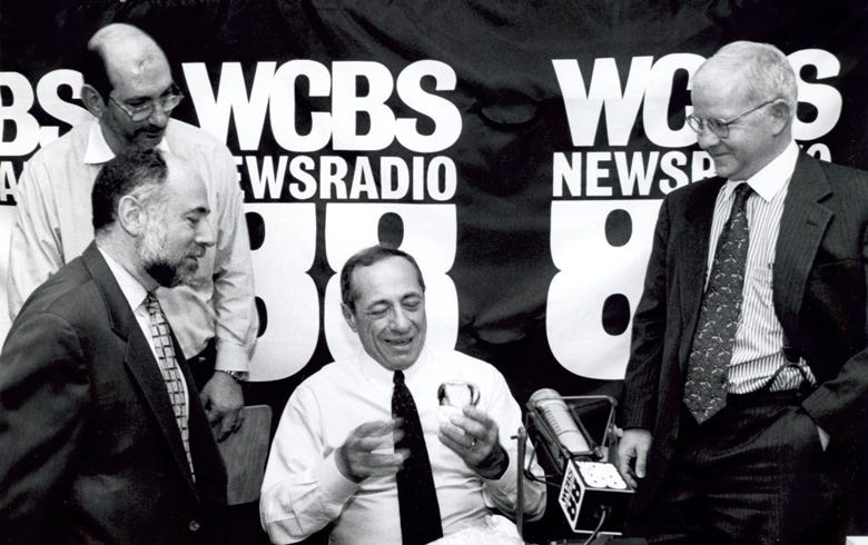 Rich Lamb with Mario Cuomo