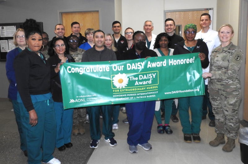 Walter Reed recognizes nursing team members with DAISY Awards