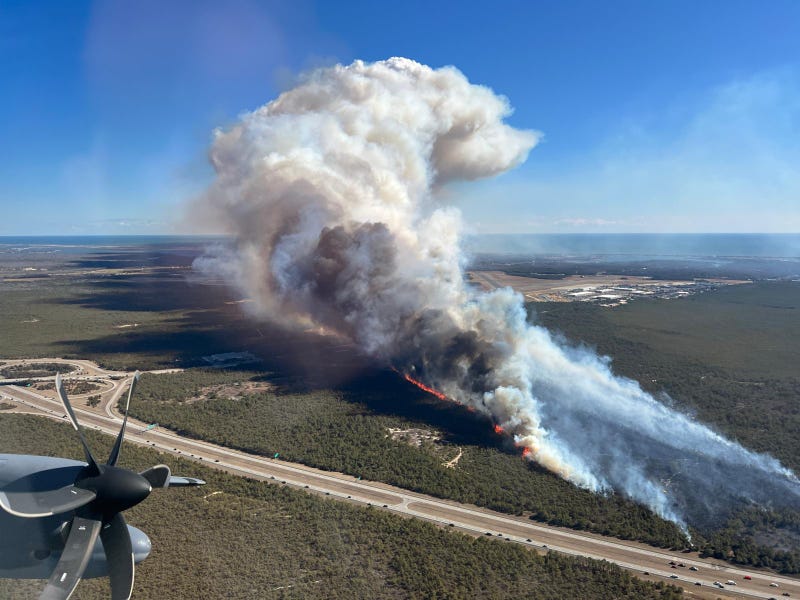 New York National Guard, 80 fire departments fight Pine Barrens fire