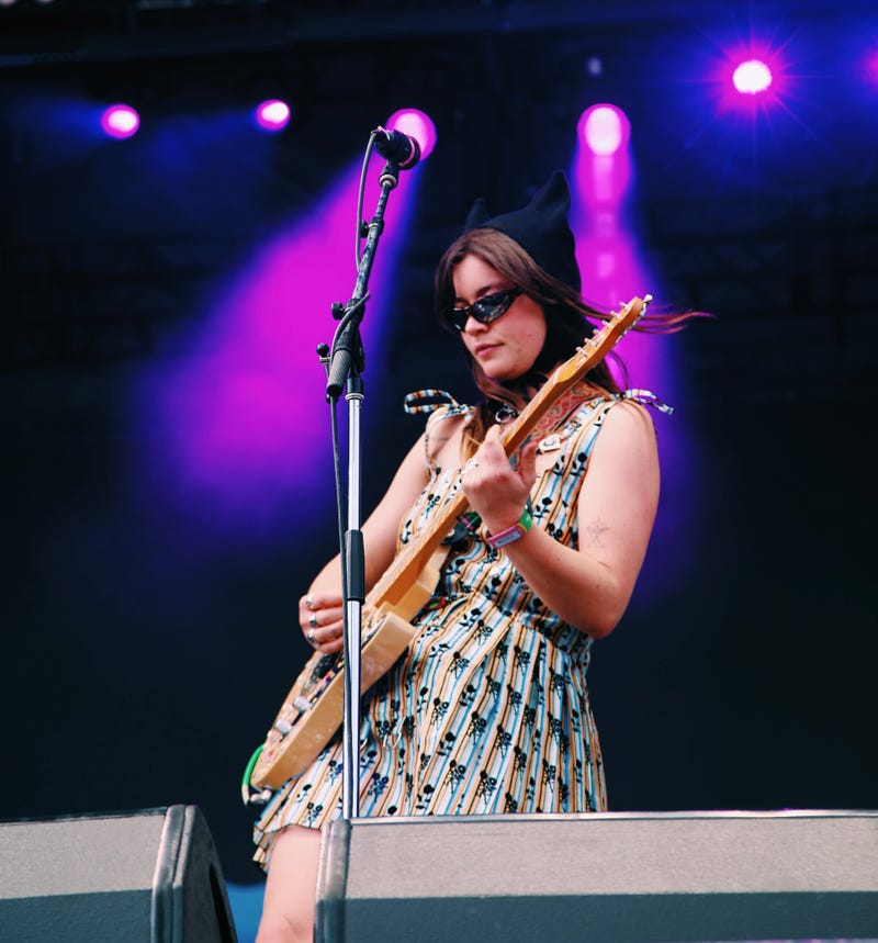 Wet Leg playing at Austin City Limits Music Festival 2022