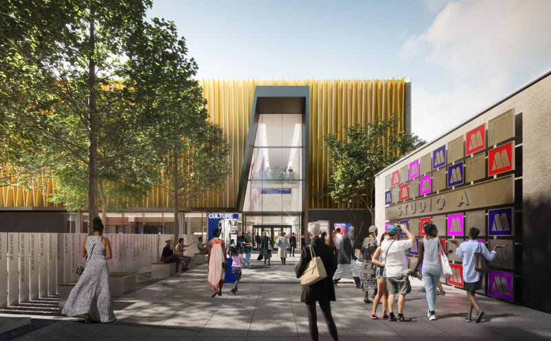 New renderings of the 40,000 square foot museum campus currently under construction at Hitsville U.S.A. were revealed to the public on Tuesday, officials announced.