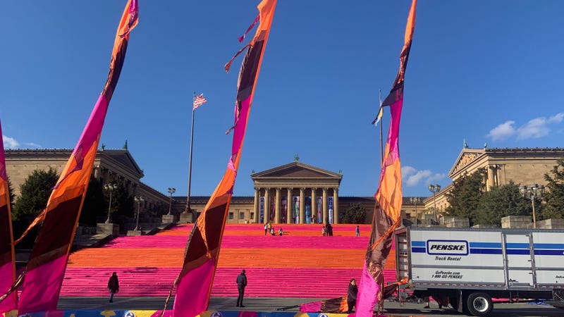 Preparations and rehearsals were under way on Tuesday for Philadelphia’s 105th Thanksgiving Day Parade.