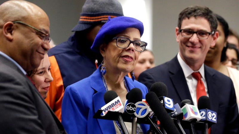 Former Chicago Teachers Union President Karen Lewis