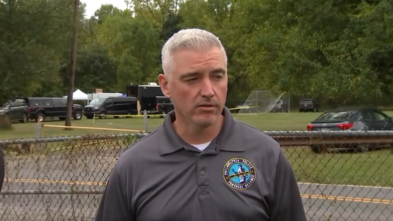 Ryan Gallagher, assistant director of the Police Department’s Office of Forensic Science
