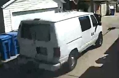 Police are looking for a van wanted in connection with a child luring attempt Oct. 7, 2020, in the 5200 block of South Mulligan Avenue. 