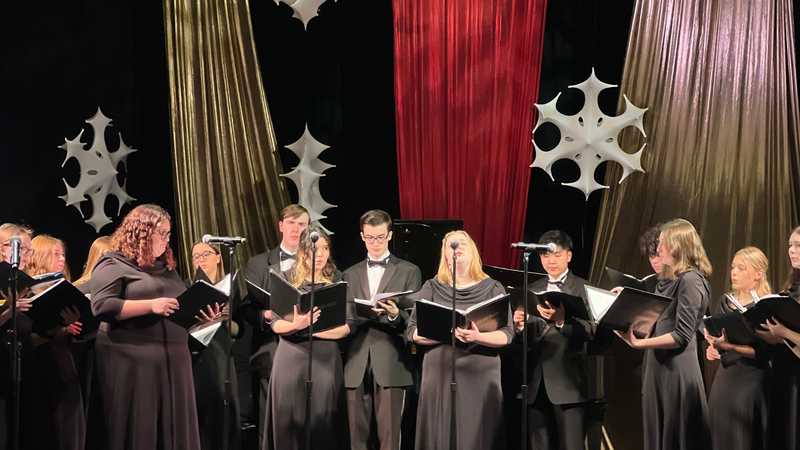 9-12 Christmas Choir Champions Council Rock High School South Performs at the Kimmel Center
