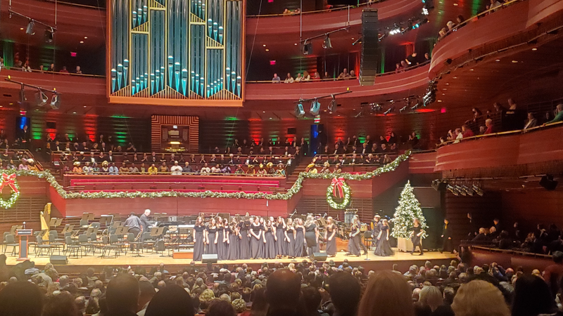 Clearview Regional Middle School Performing Live at the Kimmel Center