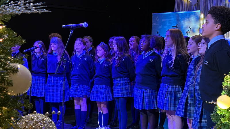 Notre Dame De Lourdes School, B101's 2025 Christmas Choir Competition K-8 Division Champions Open for the Philly Pops: A Philly Holiday Spectacular