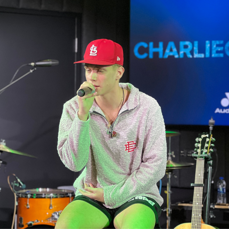 charlieonnafriday’s visit at 96.5 TDY's Artist Lounge