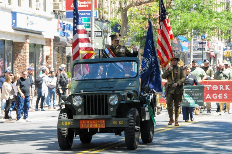Maj. Gen. Kris A. Belanger, commanding general of the U.S. Army Reserve’s 99th Readiness Division, led the 158th Annual Brooklyn Memorial Day Parade May 26 honoring those who made the ultimate sacrifice for their country. The borough-wide parade is sponsored by the United Military Veterans of Kings County.