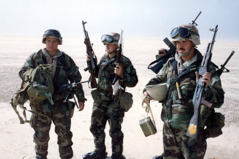 Vietnam combat vet also served as. correspondent during Desert Storm