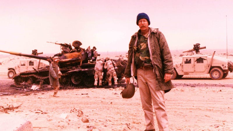 Vietnam vet also served as Desert Storm War Correspondent