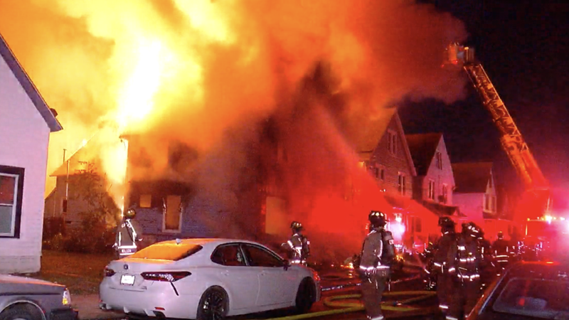 Fire on West Side