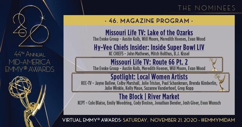 Julie Tristan's Magazine Program Emmy