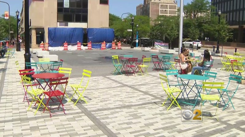 Evanston's Fountain Square