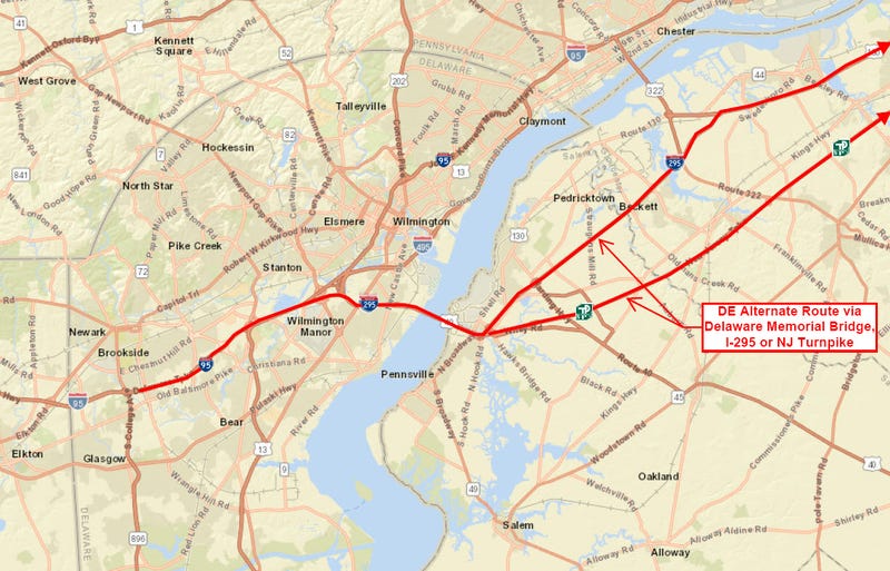 Alternate routes