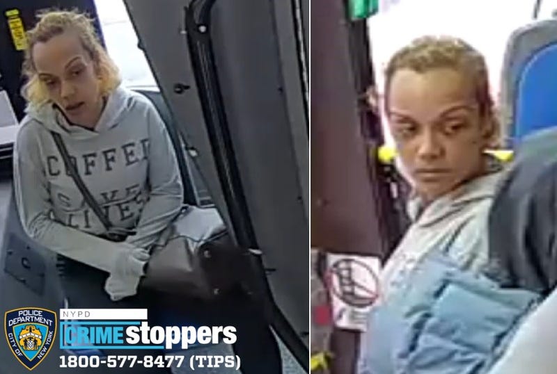 The woman police are searching for in the March 31 forcible touching case in Tremont