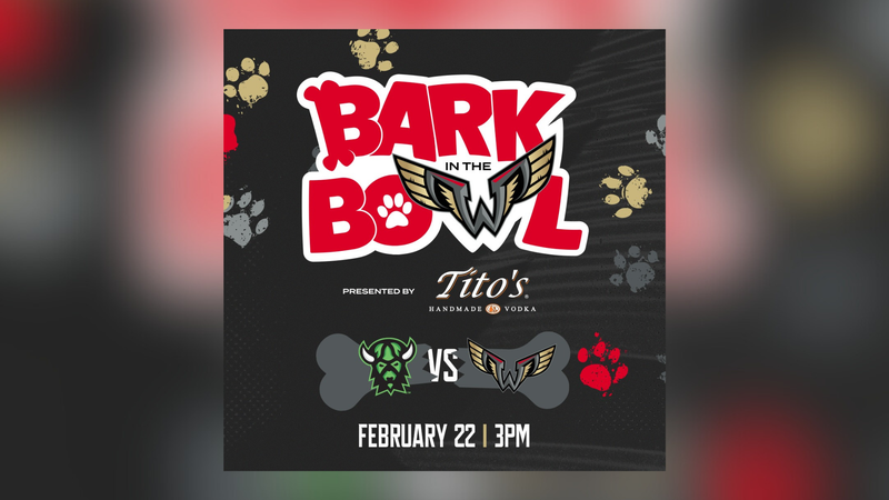 Bark in the Bowl with the Philadelphia Wings and PSPCA