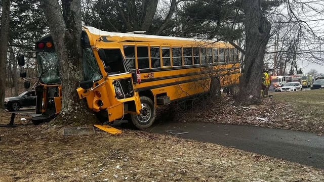 Multiple injuries reported after serious school bus accident in Adams Twp.