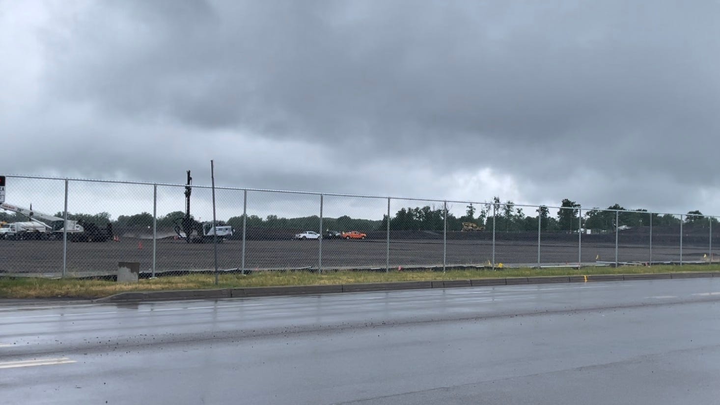 Boom goes the dynamite! Crews conduct test blast at new Bills stadium site Friday