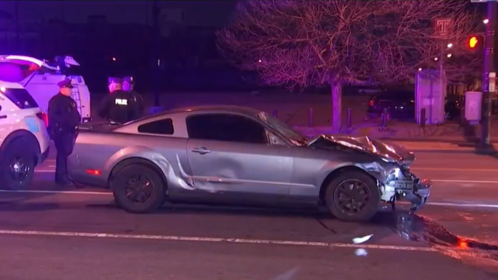 Neera Nicolas-Hudson abandoned her 2005 Ford Mustang at Broad Street and Indiana Avenue after a het-and-run that killed Roland Darrel White.