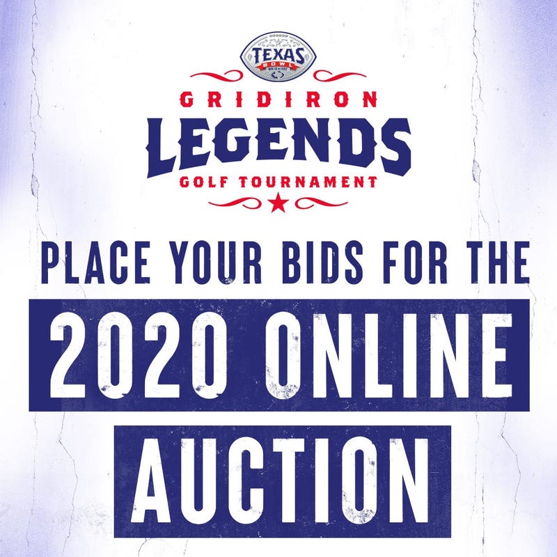 Texas Bowl Gridiron Legends Auction 2020