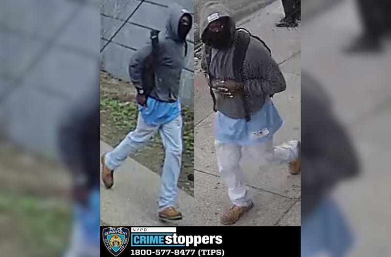 Police released images of a suspect Friday