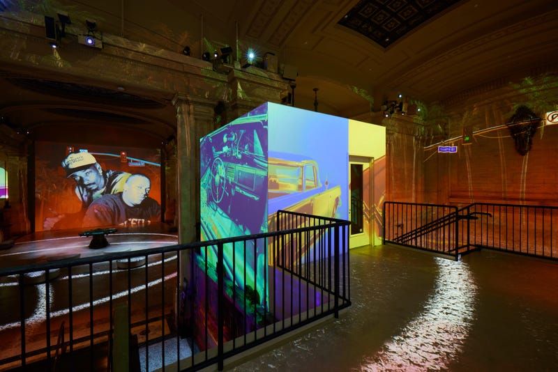 The immersive experience covers Hip Hop's trajectory across the country.