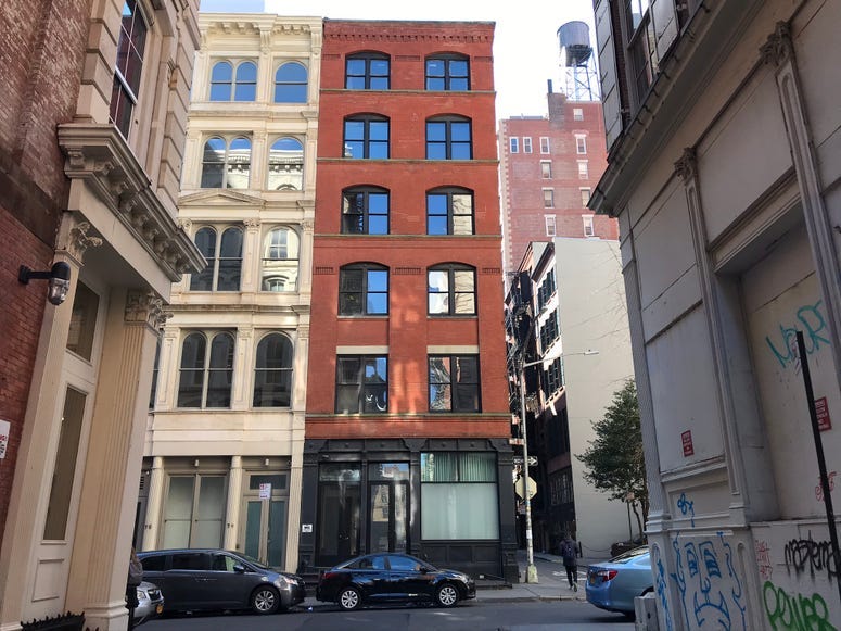 FORMER MUDD CLUB BUILDING IN 2020