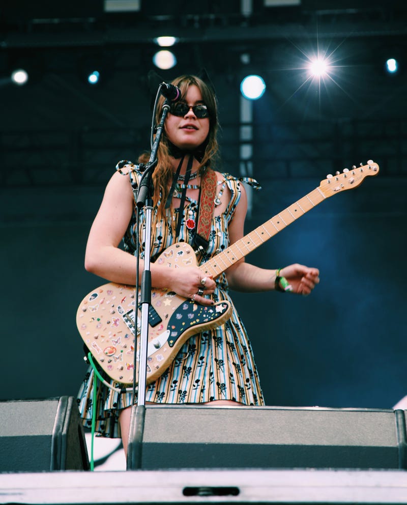 Wet Leg playing at Austin City Limits Music Festival 2022