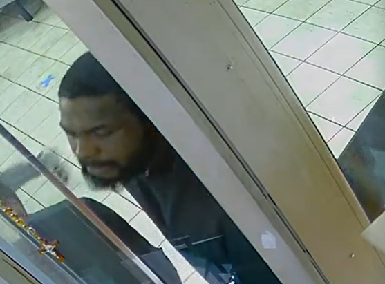 The suspect police are seeking in relation to a shooting at the Hollywood Coney Island restaurant in Detroit.
