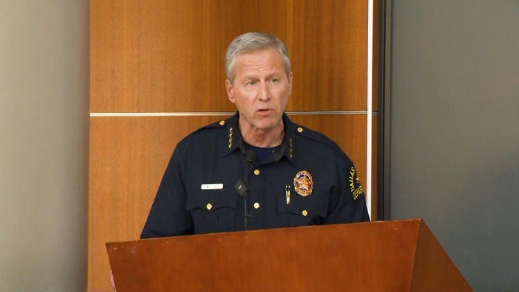 Dallas Interim Chief of Police Michael Igo