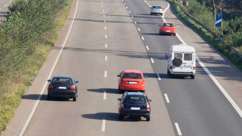 Cars driving 