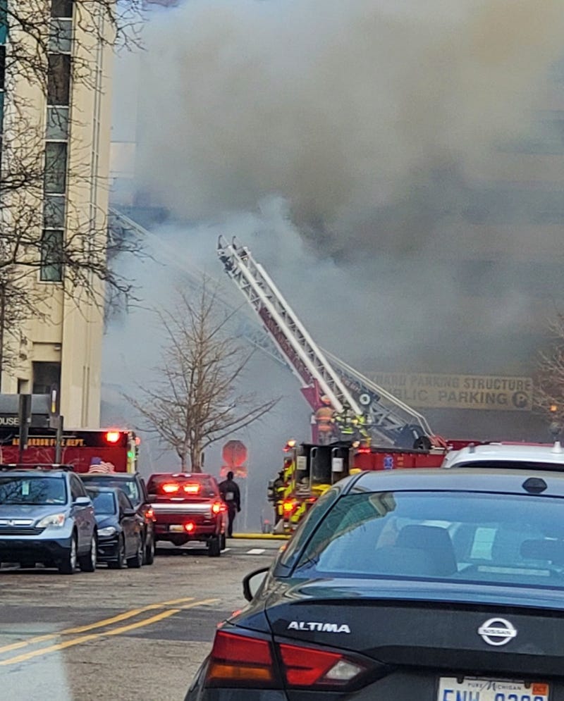 Ann Arbor fire