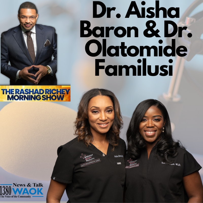 Dr. Aisha Baron and Dr. Olatomide