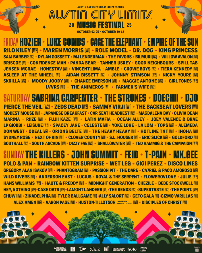 ACL Lineup 2025