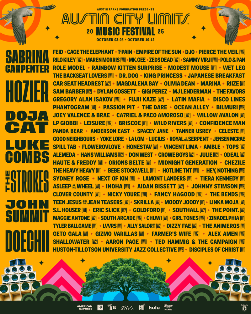 Austin City Limits Music Festival Lineup