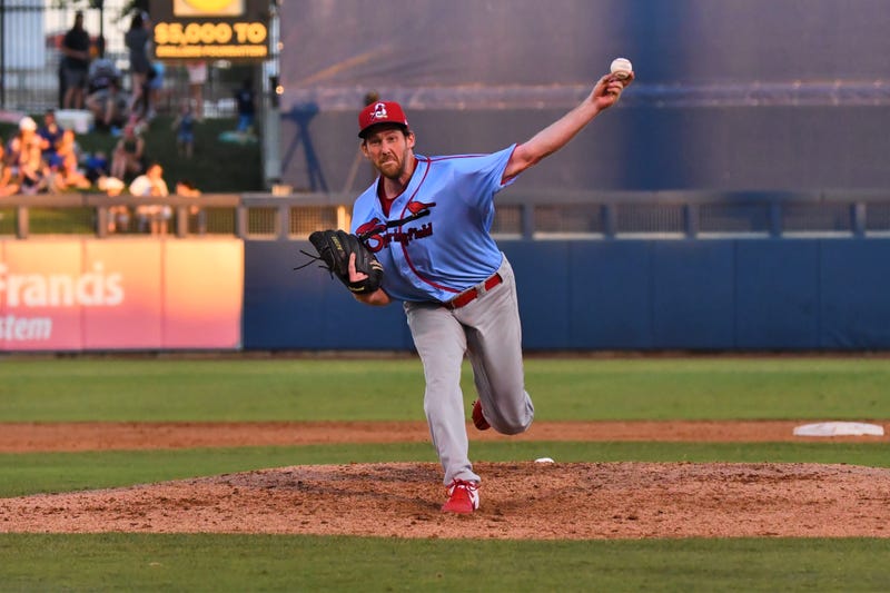 Philadelphia native Kevin McGovern, a pitcher for the Double-A Springfield (Missouri) Cardinals.
