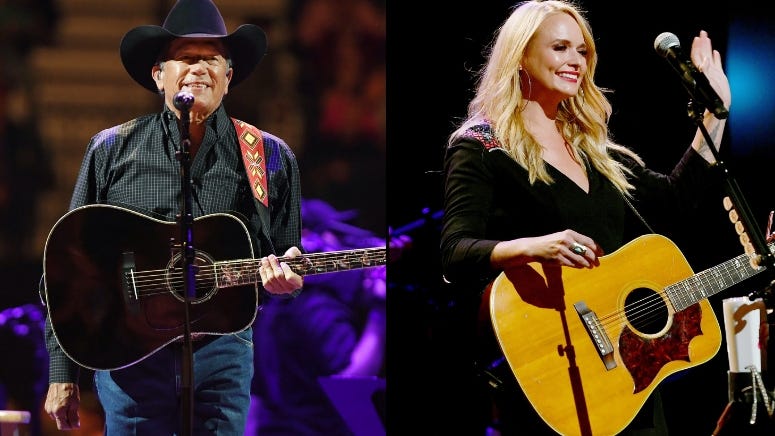 George Strait and Miranda Lambert Lead the List of All-Star Collaborations at the 2019 ACM Awards