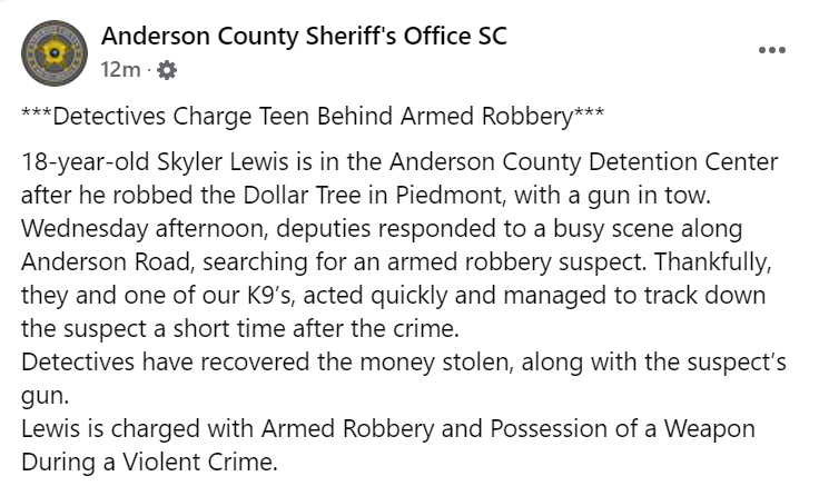 ACSO FB page