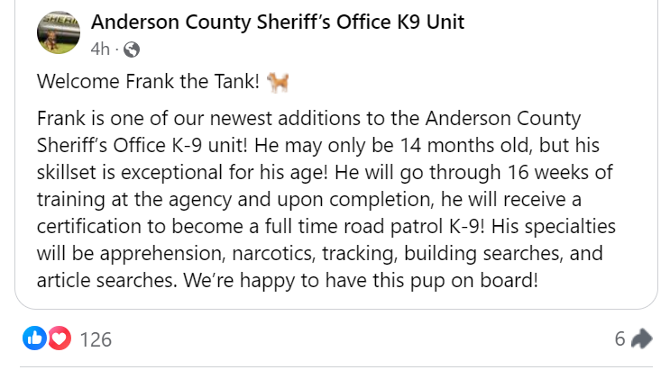 ACSO Facebook Page