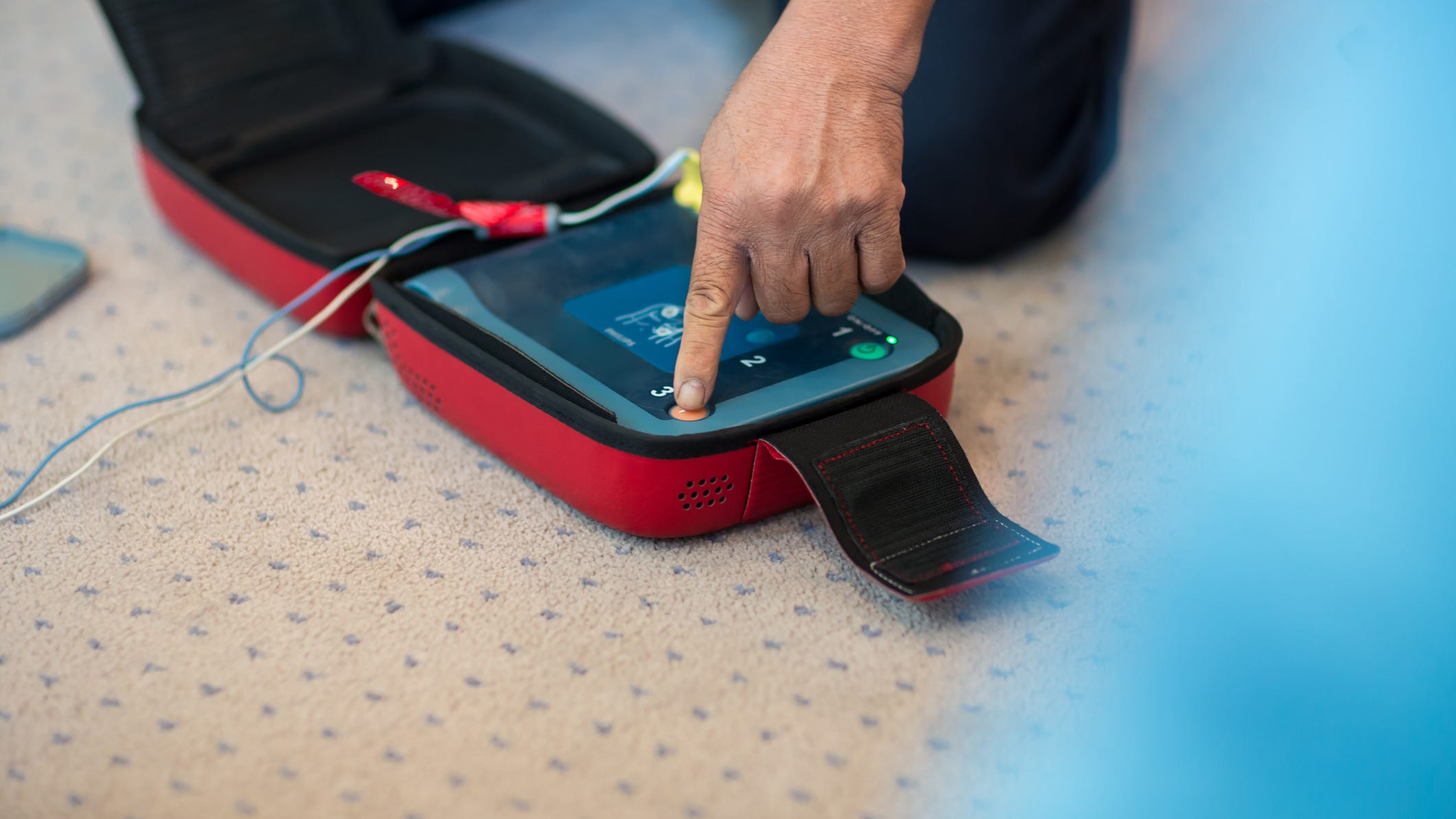 New Orleans Saints & Pelicans donate defibrillators to local rec facilities